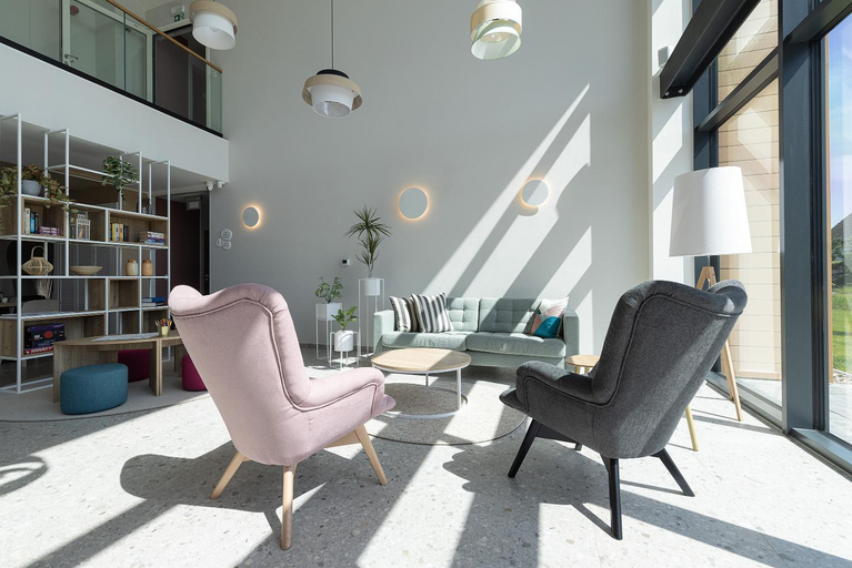 Shared lounge/TV area, Zacisze Lubiatowo, Wejherowo