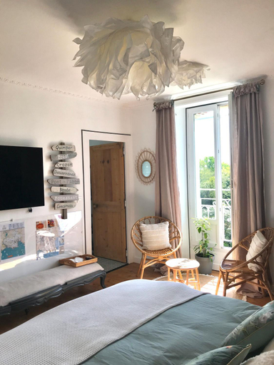 Bedroom 2, Manoir de Lanveur, Finistère
