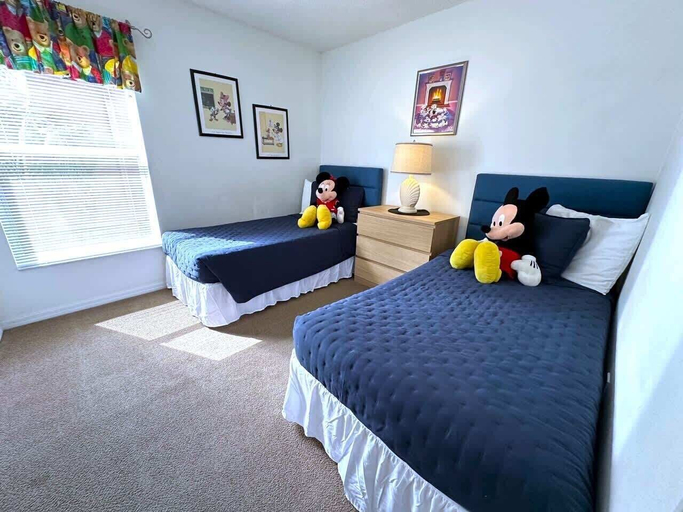 Bedroom 3, South Facing Pool Villa on the Golf Course, Polk