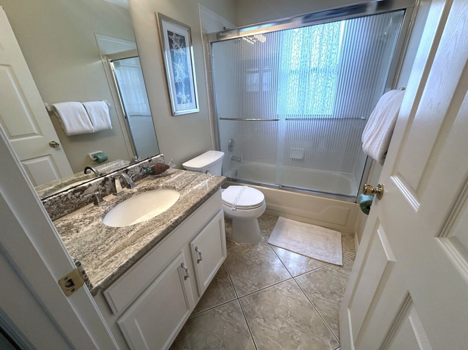 Bathroom 3, Upgraded Pool Villa, Spa, Southern Dunes, Polk