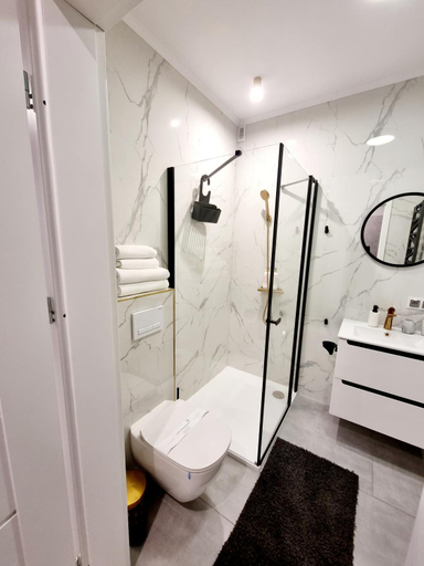 Bathroom 3, Apartamenty Chopina, Jelenia Góra