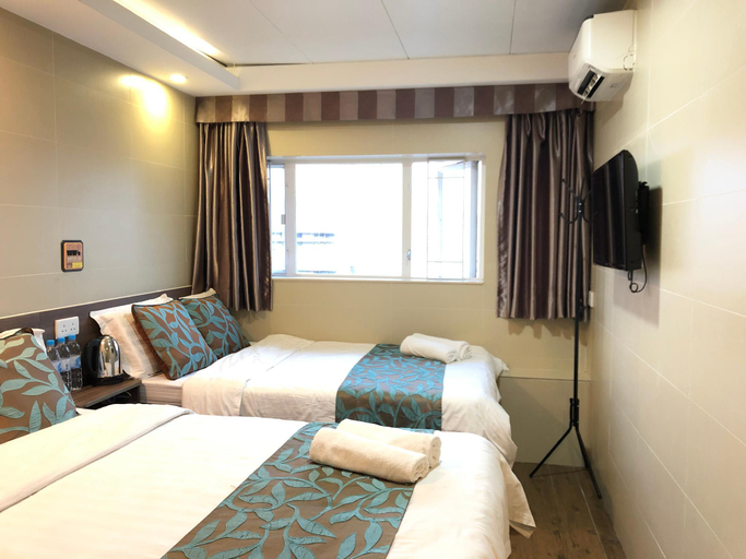 Bedroom 1, starry inn, Kowloon