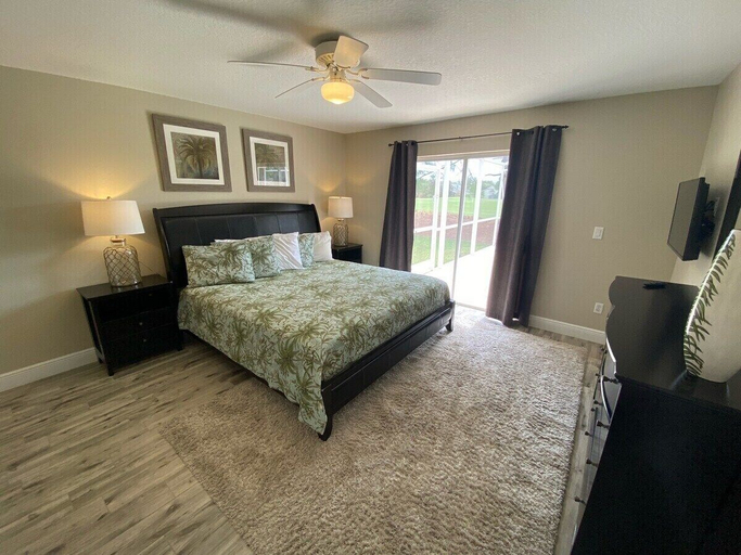 Bedroom 3, 8th Fairway Holiday Home, Updated, Southern Dunes, Polk