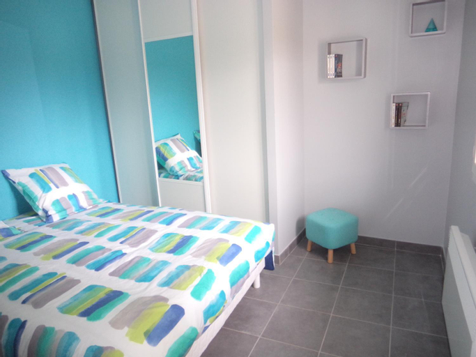 Gite T2 Tarnos avec piscine, Landes