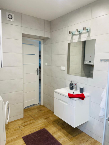 Bathroom 2, Gladiator Noclegi Zator lV Apartament, Chrzanów