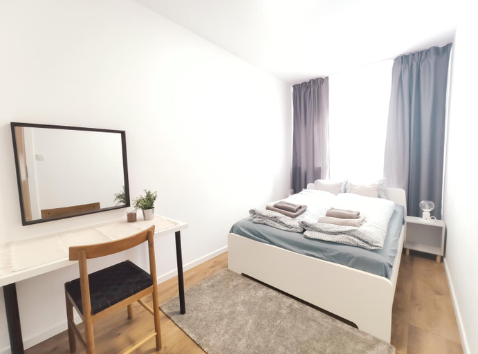 Bedroom, Mogilska 120D by Homeprime, Kraków City