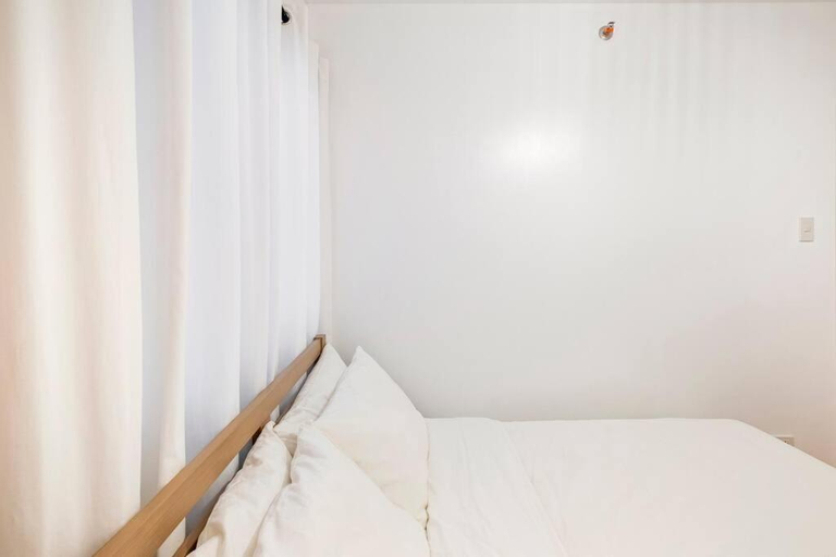 Bedroom 2, Bohemian Inspired 2 Bedroom Inspired Condo with Fast WIFI Near BGC, Taguig