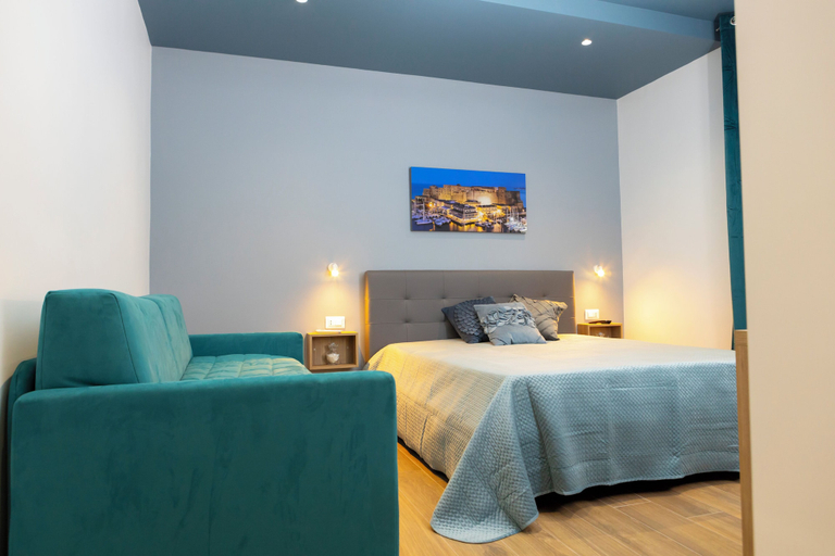Bedroom 3, Alleria Rooms, Napoli