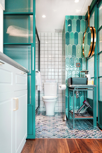 Bathroom 4, APTO Hotel HV (Causeway Bay), Hong Kong Island