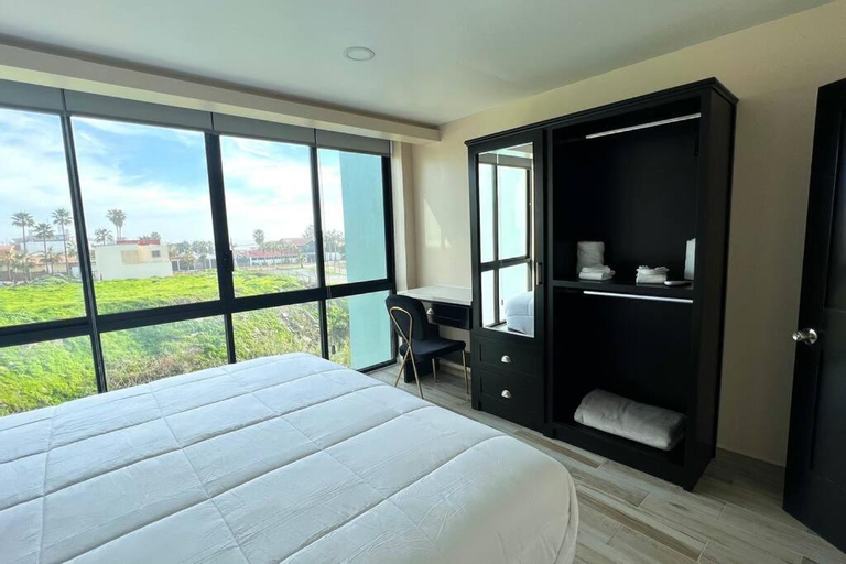 Bedroom 2, Luxury 2BR Condo Rosarito (E), Tijuana