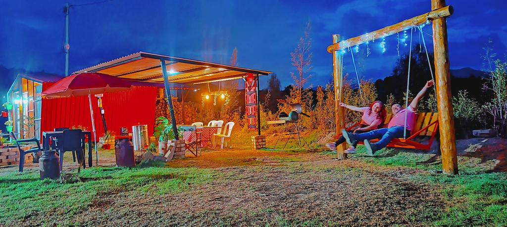 Terrace/patio, LA TATA CABAÑA ZON DE CAMPING, Cucunubá