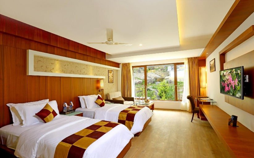Bedroom 2, Amber Dale Luxury Hotel and Spa, Idukki