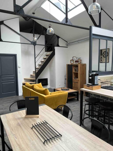 Food & Drinks, Loft Relais Cœur de France climatise - 3ch - 2SDB, Cher