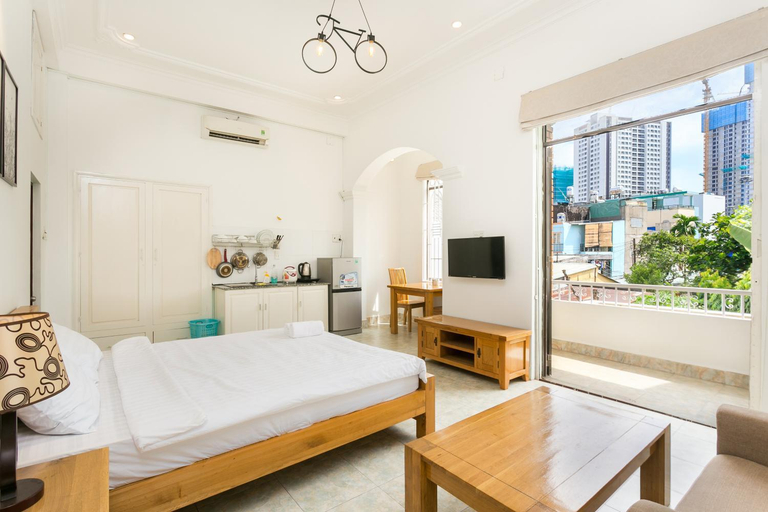Bedroom 1, Halo Apartment With Balcony, Bình Thạnh