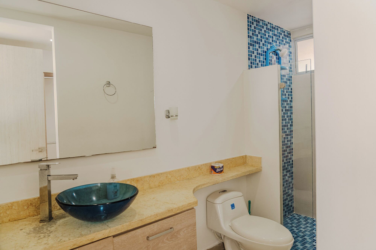 Bathroom 3, Beachfront Apartments Palmetto, Cartagena de Indias
