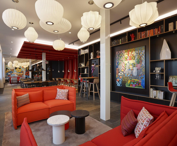 Public Area 4, citizenM Copenhagen Radhuspladsen, Copenhagen