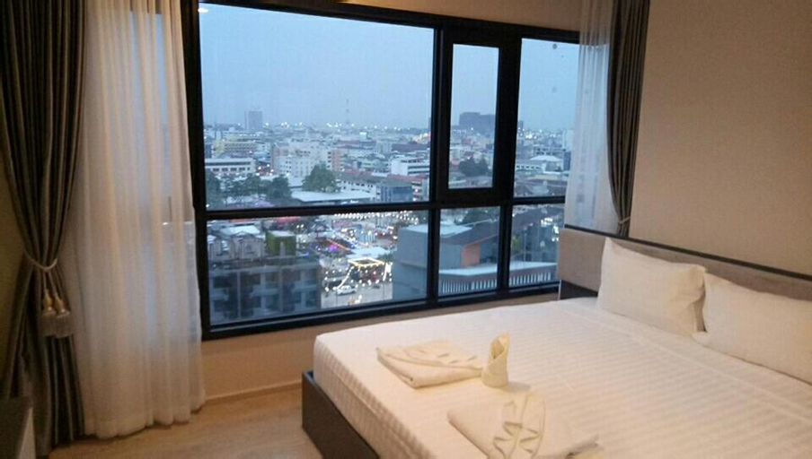 Bedroom 2, The Base Pattaya by Feng, Pattaya