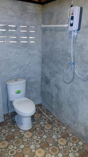Bathroom 3, Phuview Guesthouse, Pai