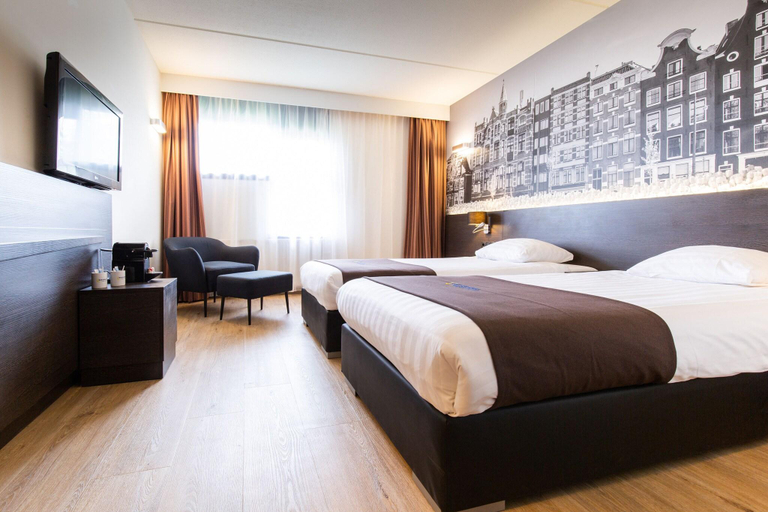 Bedroom 4, Bastion Hotel Amsterdam Noord, Amsterdam