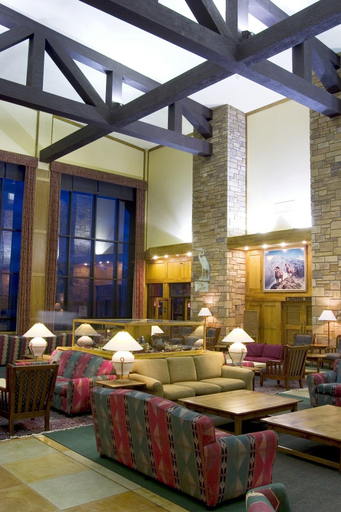 Public Area, Jackson Lake Lodge, Teton