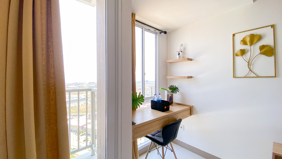 Others 4, Modern and Tranquil Studio at Apartment Tokyo Riverside PIK 2 By Travelio, Tangerang