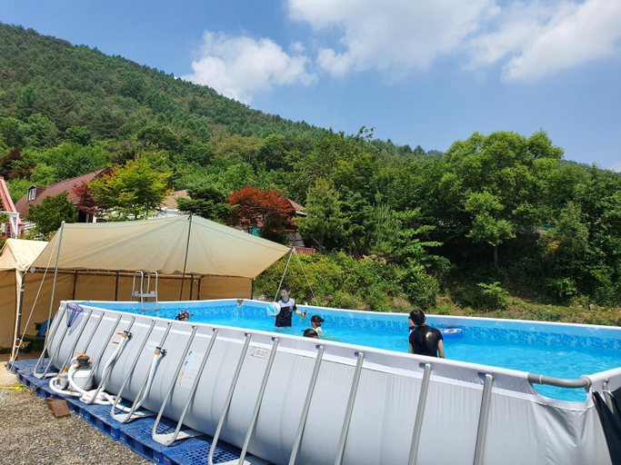 Swimming pool, CHAEUL Pension, Pyeongchang