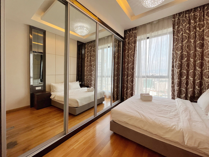 Bedroom 2, Bukit Bintang Apartments, Kuala Lumpur