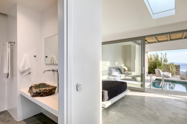 Bathroom 3, Tinos Dove Suites, South Aegean