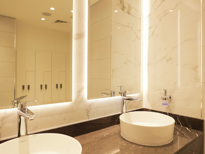 Bathroom 3, Burj Khalifa View with Designer Interior, Dubai