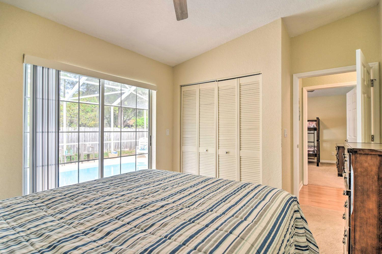 Bedroom 2, Coastal Getaway w/ Pool: 6 Mi to St Pete Beach!, Pinellas