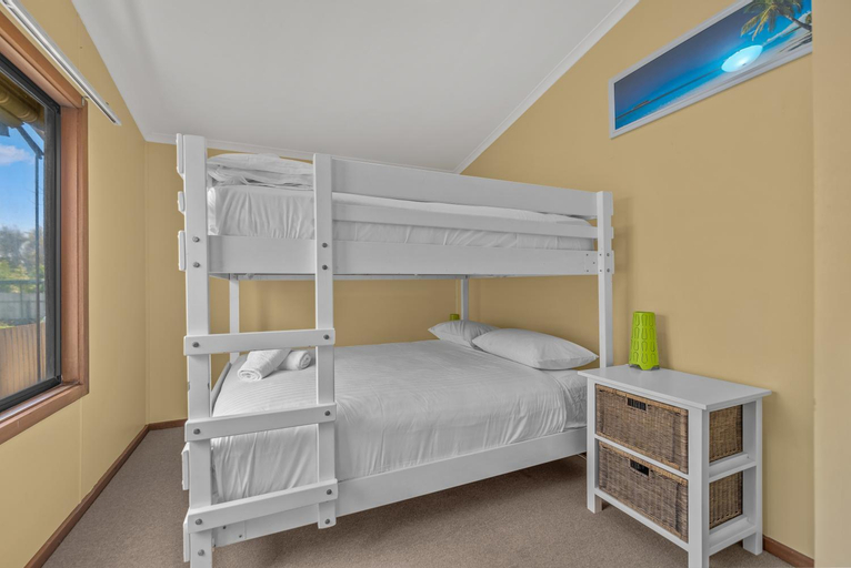 Bedroom 2, Footprints in the Sand, Silver Sands Beach House, Adelaide