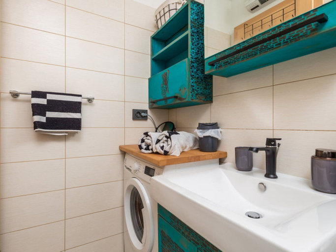 Bathroom 4, Luxury Rab Apartment With Terrace, Lopar/Supetarska Draga