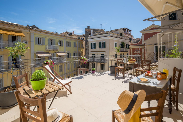 Balcony/terrace 5, Kamara Old Town Studios, Ionian Islands