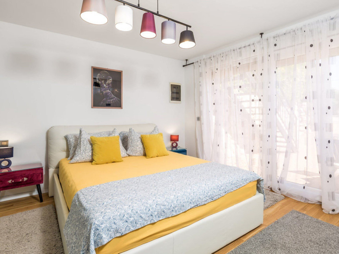 Bedroom 3, Luxury Rab Apartment With Terrace, Lopar/Supetarska Draga