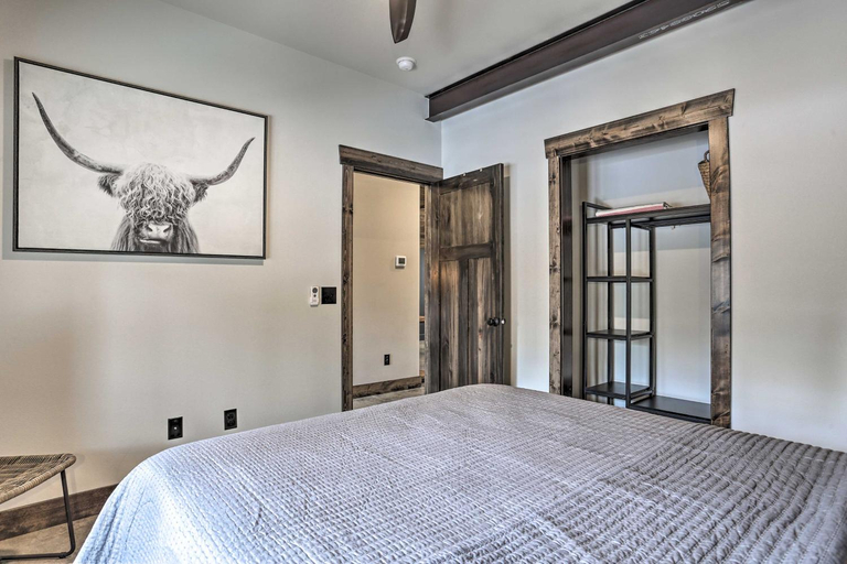 Bedroom 3, Modern Lead A-Frame w/ Hot Tub: Hike, Bike & ATV!, Lawrence