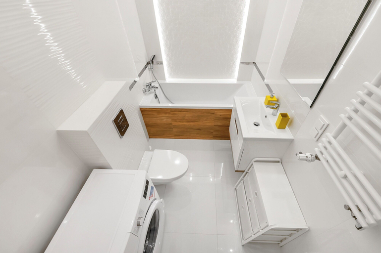 Bathroom 4, Lumina stylish apart with balcony, Warsaw