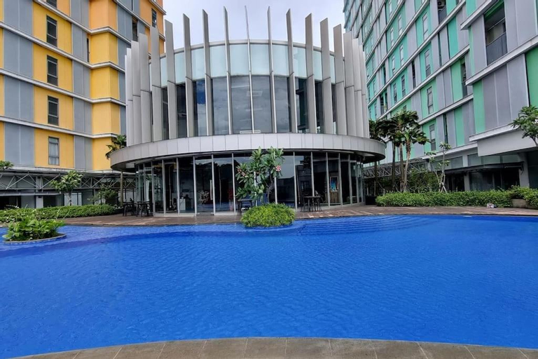 Exterior & Views 1, Apt Pejaten Park 1BR Latte w/ Netflix, South Jakarta