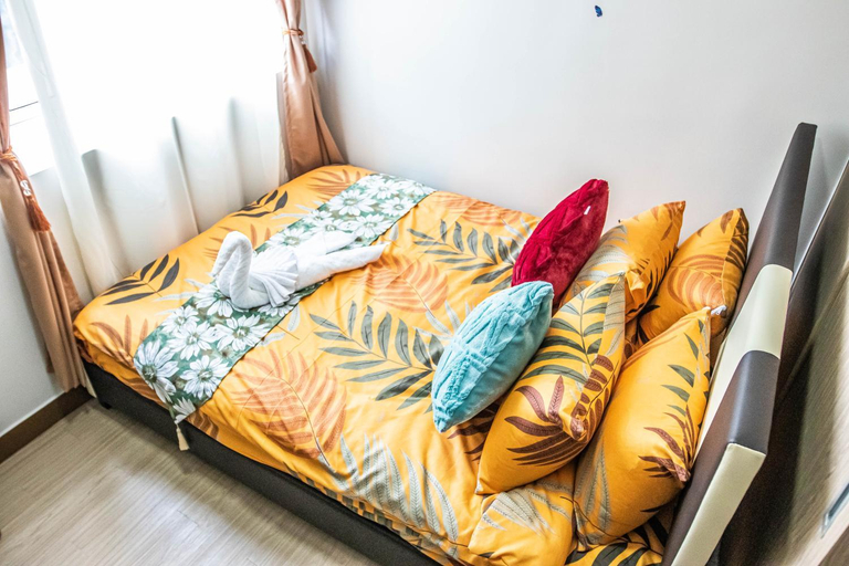 Bedroom 2, Modern & Convenient 1BR Condo with Netflix & Fast WIFI Trees Residences SM Fairview, Quezon City