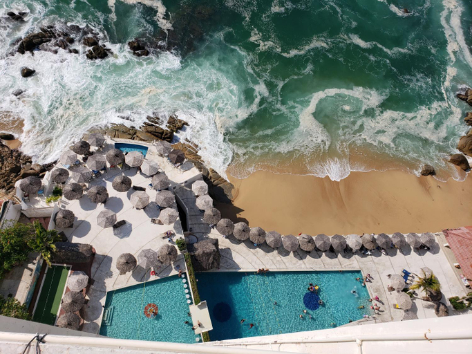 Sport & Beauty 2, Hotel Torres Gemelas vista al mar a pie de playa, Acapulco de Juárez