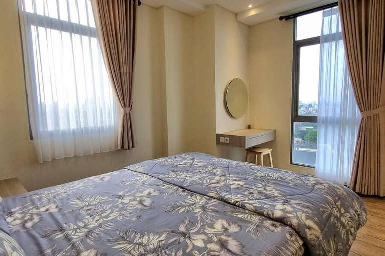 Bedroom 2, Apt Pejaten Park 1BR Latte w/ Netflix, South Jakarta