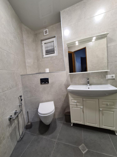 Bathroom 2, Nino's Cosy Apartment, Tskaltubo