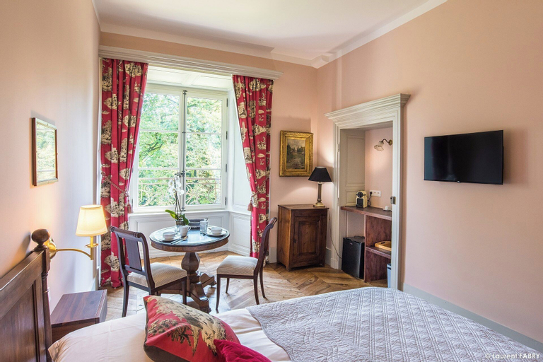 Bedroom 2, Chateau de Maillat, Ain