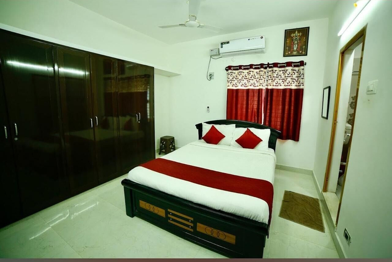 Bedroom 3, Tirupati SVP Homestay, Chittoor