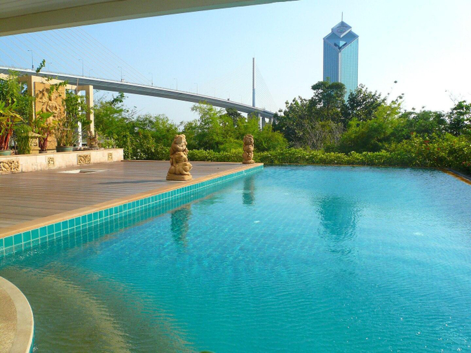 Sport & Beauty, Nice 1BR Apt, Riverside and close to Asiatique, Yannawa