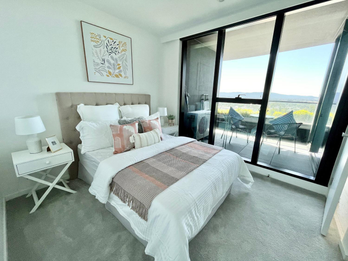 Bedroom 2, REST COLLECTION Apartment at SkyGarden Glen Waverley, Melbourne