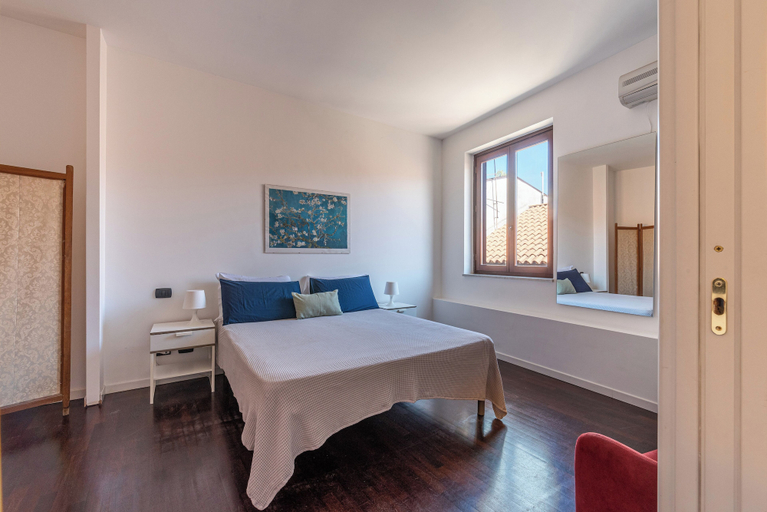 Bedroom 2, Schiavuzzo Apartment with Terrace by Wonderful Italy, Palermo