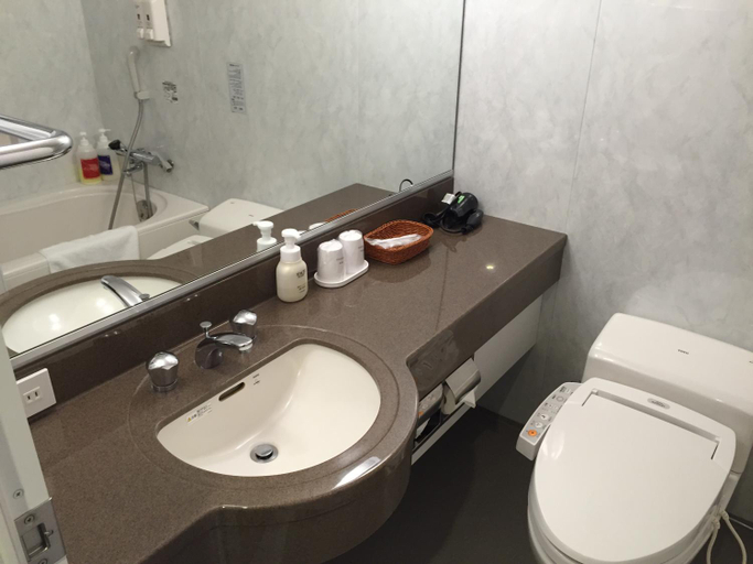 Bathroom 3, きよさと温泉 ホテル緑清荘, Kiyosato