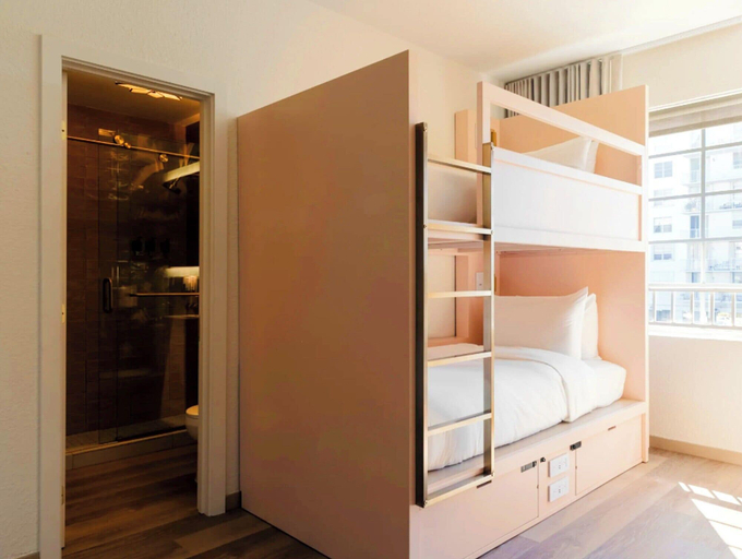 Bedroom, Bposhtels Miami Beach, Miami-Dade