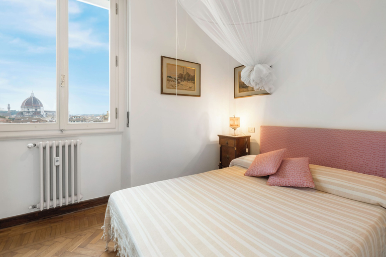 Bedroom 3, Orto Botanico Apartment With Terrace And Dome View Florence, Florence