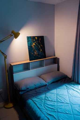 Bedroom 2, Bucky's 2BR Condo near Eastwood, Pasig City